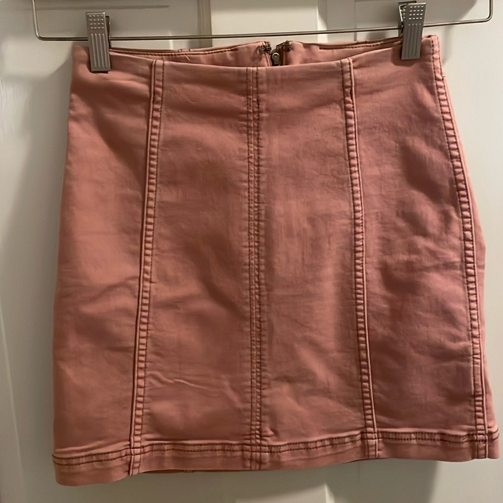 Free people pink skirt size 4